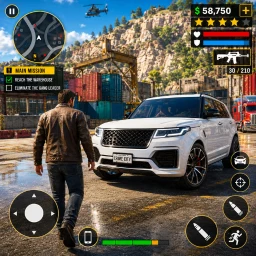 Miami Gangster Crime Mafia 3D simgesi